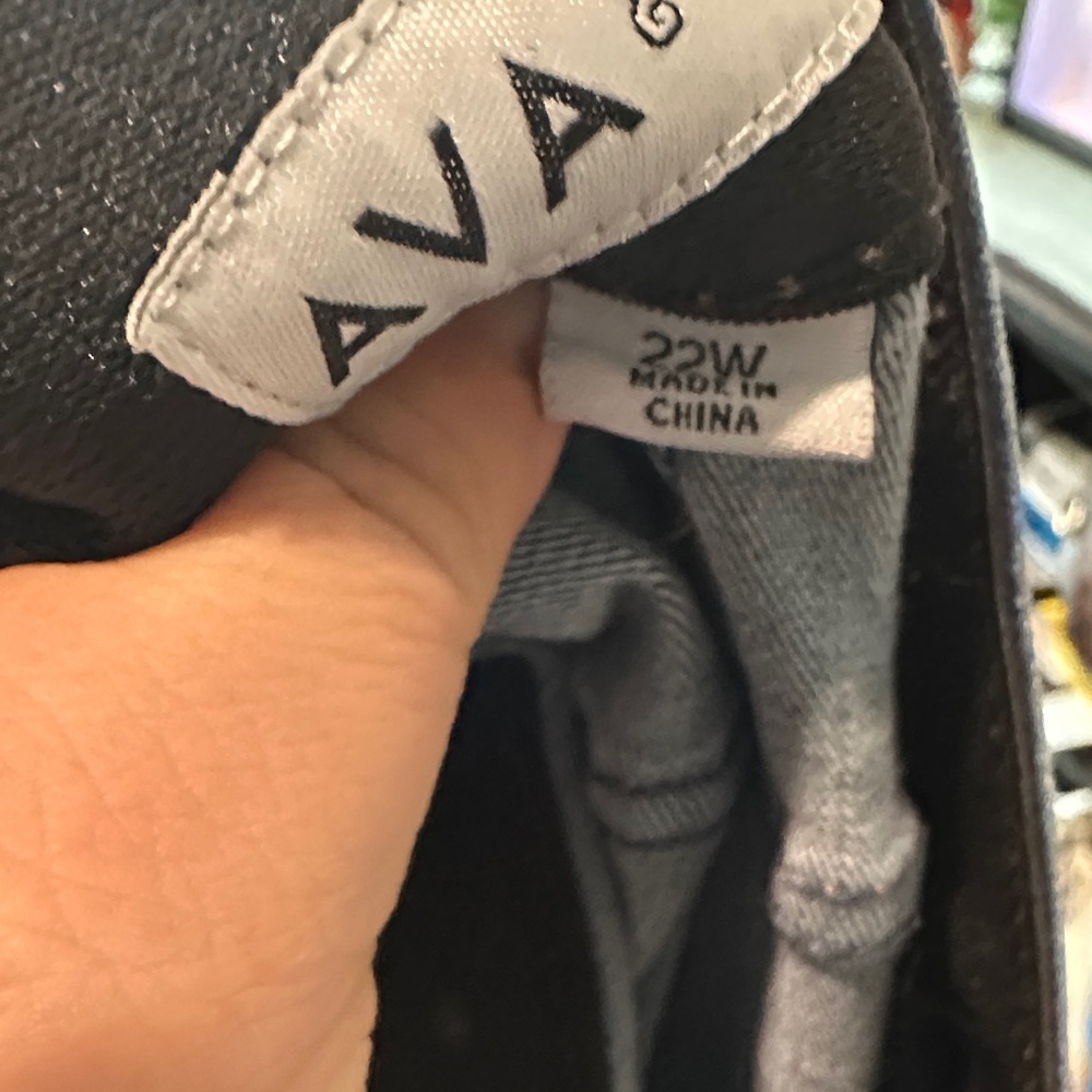 Ava & Viv Deep Blue Skinny Jeans - Picture 5 of 5